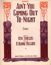 Ain't You Coming Out Tonight Sheet
                              Music Cover