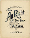 The All Right Two Step Sheet
                                  Music Cover