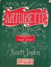 Antoinette Sheet Music Cover