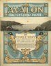 Avalon
                            Waltzes Sheet Music Cover