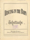 Dancing in the Barn Schottische Sheet
                              Music Cover