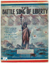 The Battle Song Of Liberty Sheet
                              Music Cover