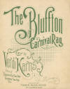 Bluffton Carnival Rag: Cake Walk
                              Sheet Music Cover