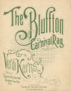 Bluffton Carnival Rag: Cake Walk Sheet
                            Music Cover