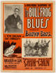 Bull Frog Blues Sheet Music Cover