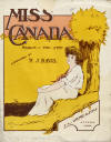 Miss Canada: March - Two Step
                                  Sheet Music Cover