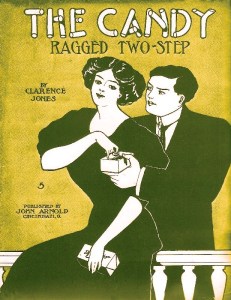 Sheet
                              Music Cover for The Candy (Clarence
                              Jones)