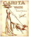 Carita Waltz Sheet Music Cover