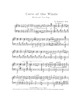 First page of Cave of the Winds Sheet
                            Music (Nathaniel Dett)