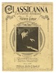Sheet music cover for Classicana: A
                            Syncopated Panorama (Henry Lange)