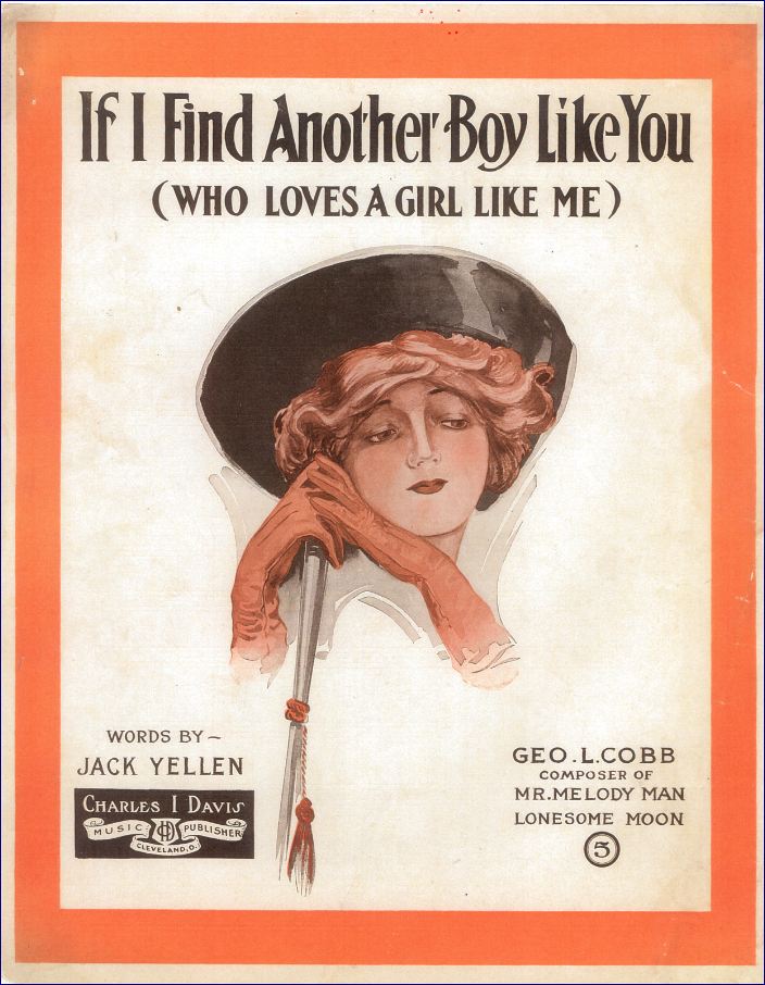 If I Find Another Boy Like You Sheet
                            Music Cover