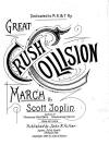 The Great Crush Collision March Sheet
                          Music Cover