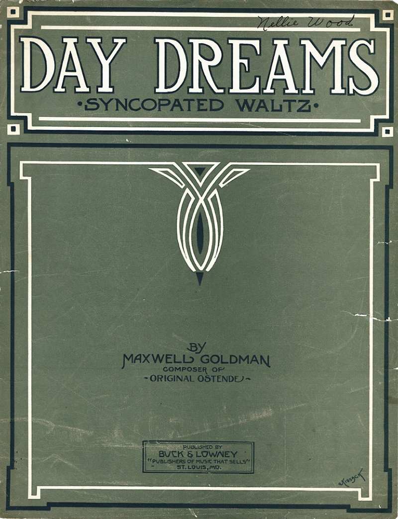 Day Dreams: Syncopated Waltzes Sheet
Music Cover