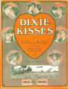 Dixie Kisses Sheet Music Cover
