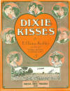 Dixie Kisses Sheet Music Cover