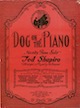 Sheet music cover for Dog on the
                              Piano