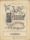 The Jolly Drummer: March and Two
                                  Step Sheet Music Cover