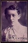 Photo
                          of Willie Eckstein from Cover of Sheet Music
                          for "Floating Along"