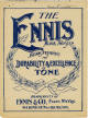 The Ennis: March and Two-Step Sheet
                                Music Cover