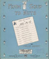 From Soup to Nuts Sheet Music Cover