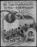 We
Take Our Hats Off to You Mr. Wilson Sheet
Music Cover