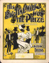 His Rag-Time Walk Won the Prize Sheet
                            Music Cover