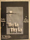 Hula
                              Hula Cake Walk Sheet Music Cover