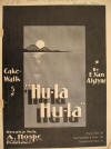 Hula
                            Hula Cake Walk Sheet Music Cover