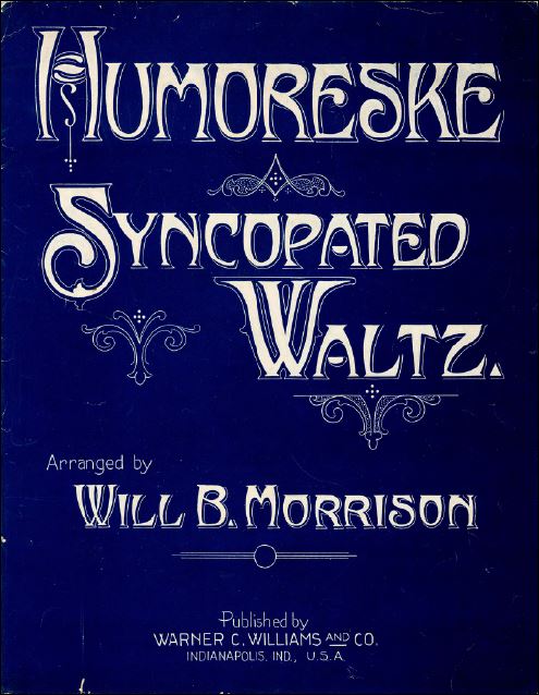 Humoreske: Syncopated Waltzes Sheet
                              Music Cover
