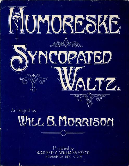 Humoreske: Syncopated Waltzes Sheet
                            Music Cover