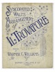 Sheet music cover for Il Trovatore:
Syncopated Waltz