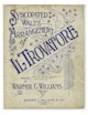 Sheet music cover for Il Trovatore:
                            Syncopated Waltz