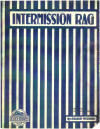 Intermission Rag Sheet Music Cover