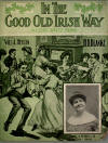 In the Good Old Irish Way: A Celtic
                              Waltz Song Sheet Music Cover