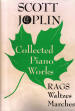 Cover for Folio to Scott Joplin's
                            Collected Piano Works