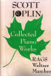 Cover for Folio to Scott Joplin's
                          Collected Piano Works