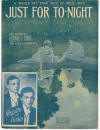 Just for To-Night Sheet Music
                                Cover