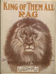 King of them All Rag Sheet Music
                                Cover