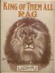 King of them All Rag Sheet Music
                              Cover