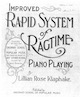 Image of title page for Improved
                              Rapid System of Ragtime Piano Playing