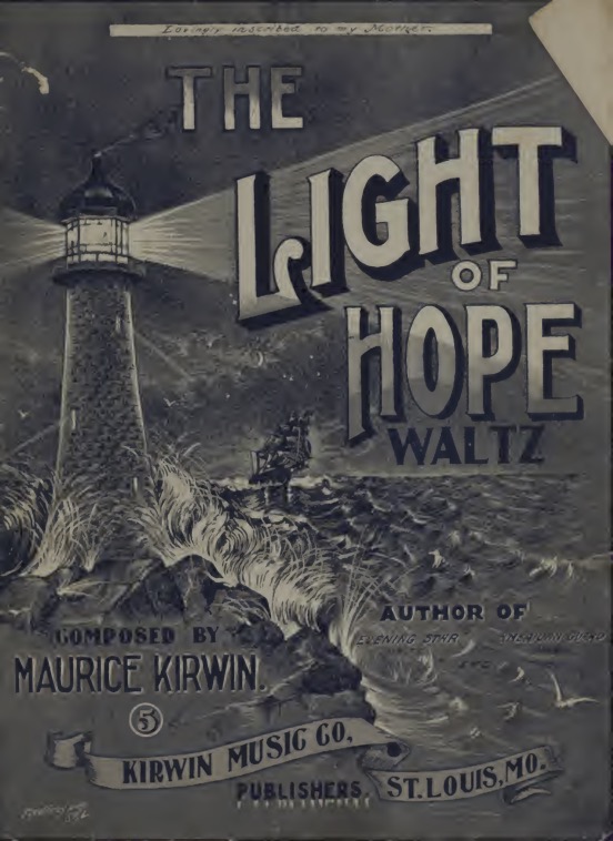 Sheet music cover for Sheet music cover
for Light of Hope: Waltz