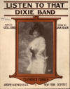 Listen To That Dixie Band Sheet
                                Music Cover