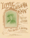 Little Alabama Coon Sheet Music
                              Cover