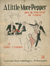 A Little
                              More Pepper Sheet Music Cover