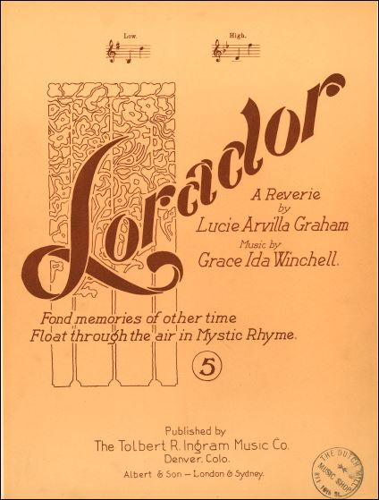 Lorador Sheet Music Cover