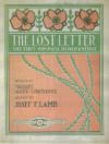 The Lost Letter
                                    Sheet Music Cover