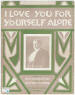 I Love You For Yourself Alone
                                  Sheet Music Cover