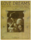 Love Dreams (Valse Boston and
Hesitation Waltz) Sheet Music Cover