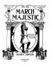March Majestic Sheet Music Cover