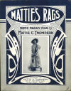 Mattie's Rags Sheet Music Cover